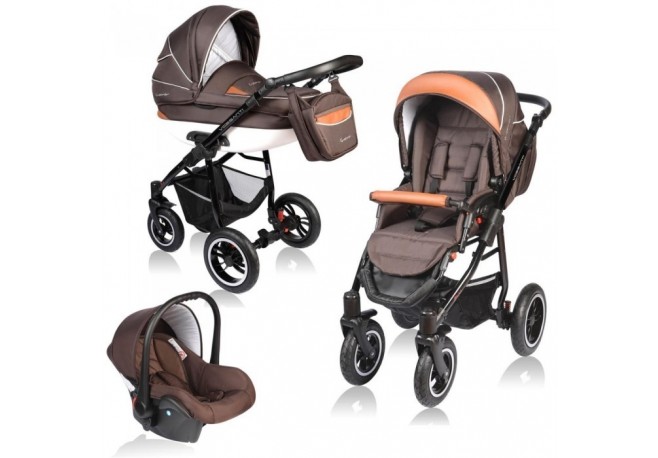 Carucior VESSANTI Crooner 3 in 1 - Brown
