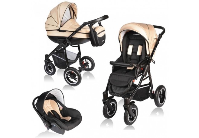 Carucior VESSANTI Crooner 3 in 1 - Cream