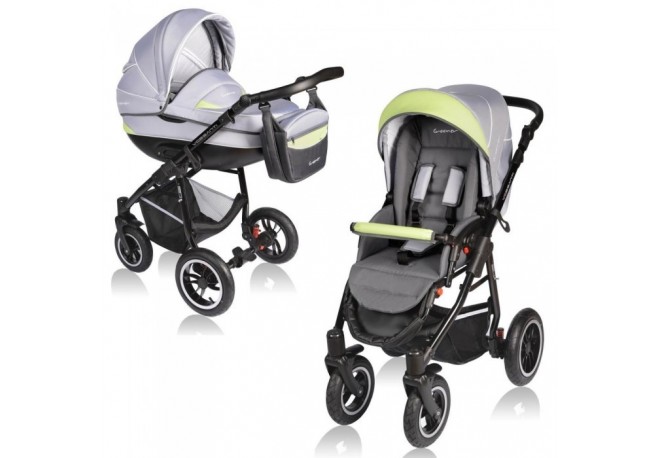 Carucior VESSANTI Crooner 2 in 1 - Green/Gray
