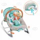 Balansoar cu vibratii vulpita si ursul Ricokids 7309 - Turcoaz