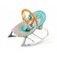 Balansoar cu vibratii vulpita si ursul Ricokids 7309 - Turcoaz