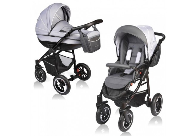 Carucior VESSANTI Crooner 2 in 1 - Gray
