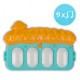 Salteluta de joaca XXL pian cu 9 melodii si 5 jucarii Ricokids 7315 Multicolora