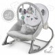 Balansoar multifunctional cu vibratii panda 3 jucarii Ricokids 7323 Gri
