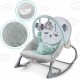 Balansoar multifunctional cu vibratii panda 3 jucarii Ricokids 7324 Turcoaz