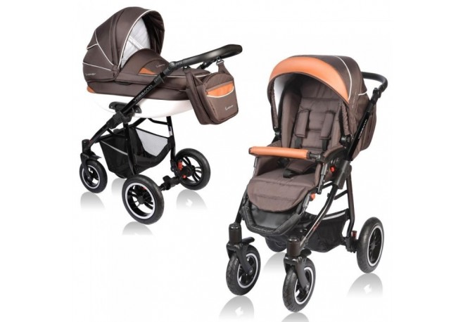 Carucior VESSANTI Crooner 2 in 1 - Brown