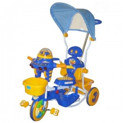 Tricicleta EURObaby 2890AC - Albastru