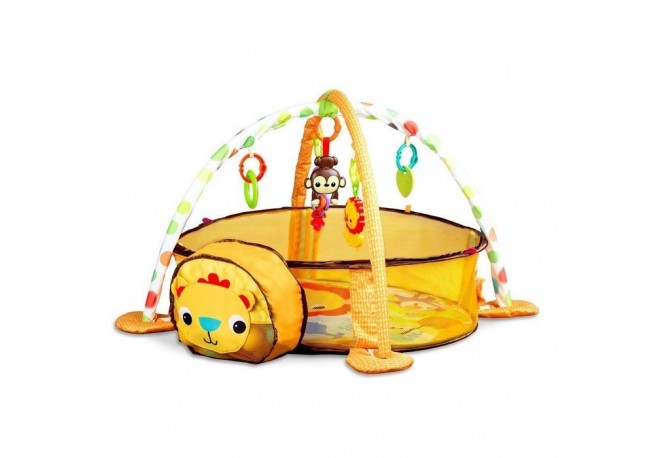 Salteluta de joaca cu bile Ecotoys 88969 Leu