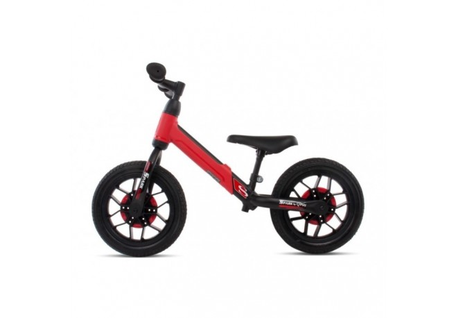 Bicicleta fara pedale si roti cu LED Sun Baby 017 Spark - Red