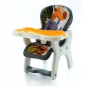 Scaun de masa multifunctional EURObaby HB-GY01- Portocaliu
