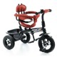 Tricicleta EURObaby cu scaun rotativ T306E - Rosu