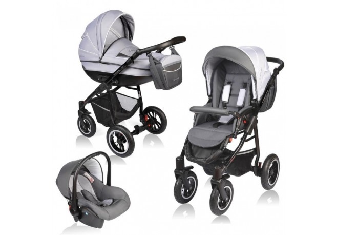 Carucior VESSANTI Crooner 3 in 1 - Gray