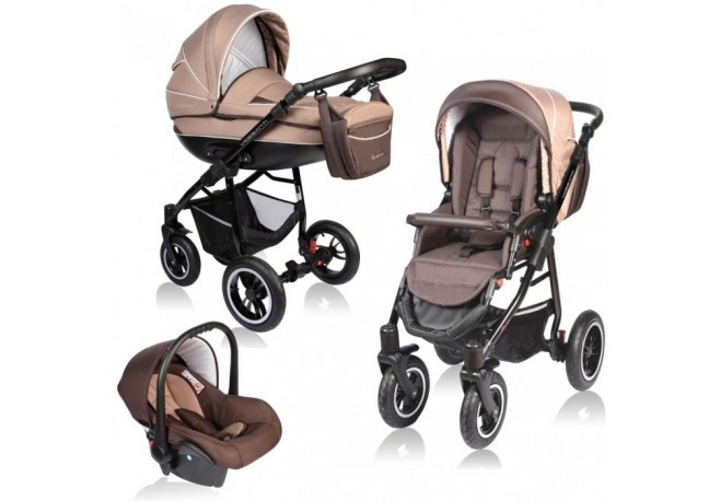 Carucior VESSANTI Crooner 3 in 1 - Beige