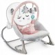 Balansoar multifunctional cu vibratii panda 3 jucarii Ricokids 7325 Roz