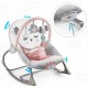 Balansoar multifunctional cu vibratii panda 3 jucarii Ricokids 7325 Roz