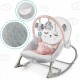 Balansoar multifunctional cu vibratii panda 3 jucarii Ricokids 7325 Roz