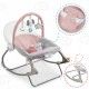 Balansoar multifunctional cu vibratii panda 3 jucarii Ricokids 7325 Roz