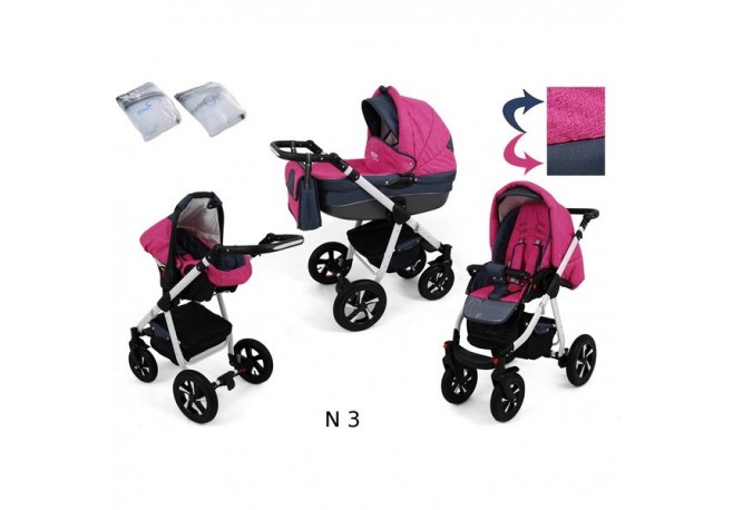 Carucior 3 in 1 Krasnal Nexxo N3
