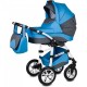Carucior VESSANTI Flamingo Easy Drive 3 in 1 - Blue