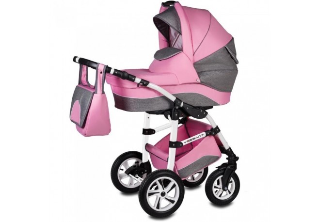 Carucior VESSANTI Flamingo Easy Drive 3 in 1 - Pink