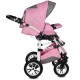 Carucior VESSANTI Flamingo Easy Drive 3 in 1 - Pink