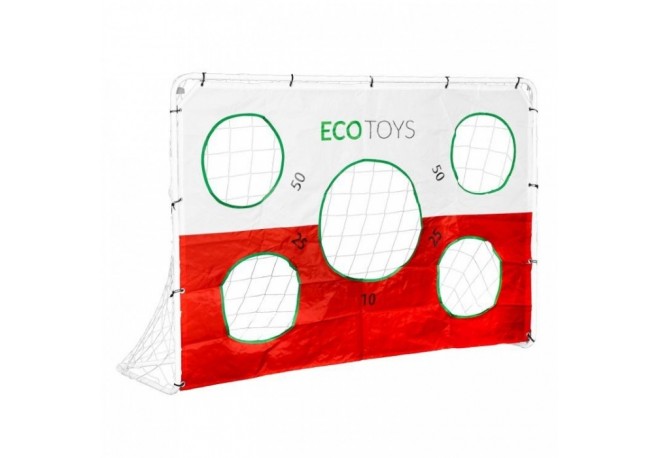 Poarta de fotbal cu prelata Ecotoys DS8011
