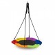 Leagan pentru copii rotund tip cuib de barza suspendat Ecotoys MIR6023 - Multicolor