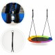 Leagan pentru copii rotund tip cuib de barza suspendat 110 cm Ecotoys MIR6001 - Multicolor