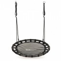 Leagan pentru copii rotund tip cuib de barza suspendat 100 cm Ecotoys MIR6300 - Negru