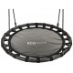 Leagan pentru copii rotund tip cuib de barza suspendat 100 cm Ecotoys MIR6300 - Negru