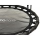 Leagan pentru copii rotund tip cuib de barza suspendat 100 cm Ecotoys MIR6300 - Negru