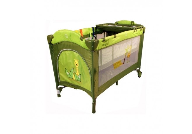 Patut pliabil ARTI MediumGo - Green Giraffe