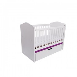 Patut VESSANTI Como Balansoar culisant - Alb cu Violet