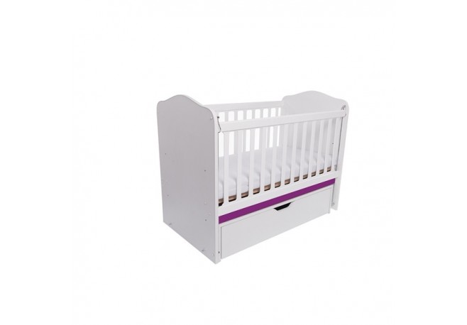 Patut VESSANTI Como Balansoar culisant - Alb cu Violet