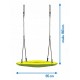 Leagan tip cuib pentru copii XXL 95 cm 150 kg Neo-Sport 1003 Galben