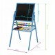 Tabla educationala cu doua fete si accesorii Ricokids RK-800 101 x 54 x 55 cm Albastru