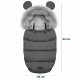 Sac de dormit Ricokids 95 x 48 cm Ricokids Elmi 720001 - Gri inchis