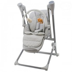 Scaun de masa cu leganare EURObaby TY868 - Gri