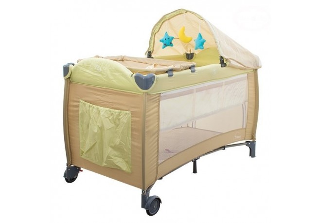 Patut pliabil EURObaby Dream - Crem