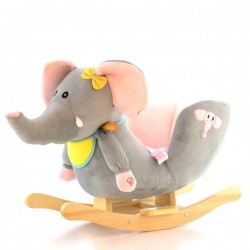 Balansoar Elefant cu sunete EURObaby FDRK 158N