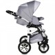 Carucior VESSANTI Flamingo Easy Drive 3 in 1 - Light Gray