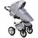 Carucior VESSANTI Flamingo Easy Drive 3 in 1 - Light Gray