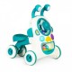 Antemergator interactiv 2 in 1 cu sezut lumini si sunete Ecotoys LC-V1336 - Albastru