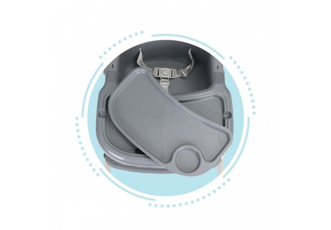 Scaun de masa 2 in 1 Ecotoys HC-135 - Gri