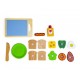 Set Mic Dejun din lemn Ecotoys SAWT18261
