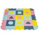 Salteluta de joaca cu pereti 25 elemente ECOEVA008 - Multicolora