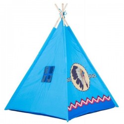 Cort de indieni 8172 Ecotoys - Albastru