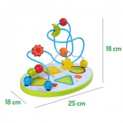Labirint cu sortare de cuburi 1024 Ecotoys