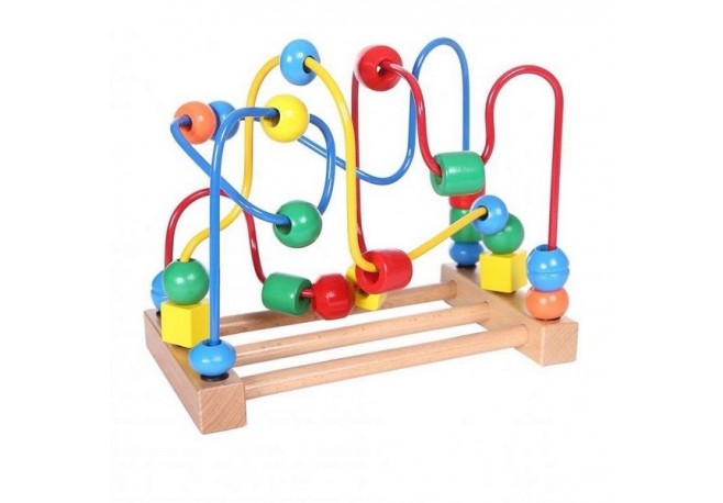 Labirint educational din lemn Ecotoys