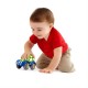 Oball-81510A Prima Masinuta A Bebelusului Rattle&Roll Albastra